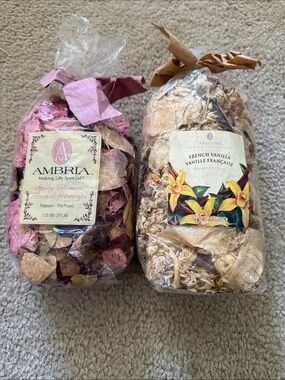 Ambria Spring Blossom Potpourri - Pink / white french vanilla 2 packs